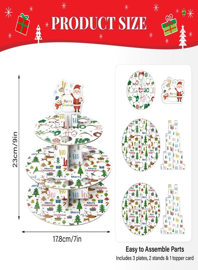 XiaosRen 1PCS Cardboard White Christmas Money Holder with 24 Holes, Cash Holder for Placing Money Gifts Xmas Holiday Table Decorations. - Image 2
